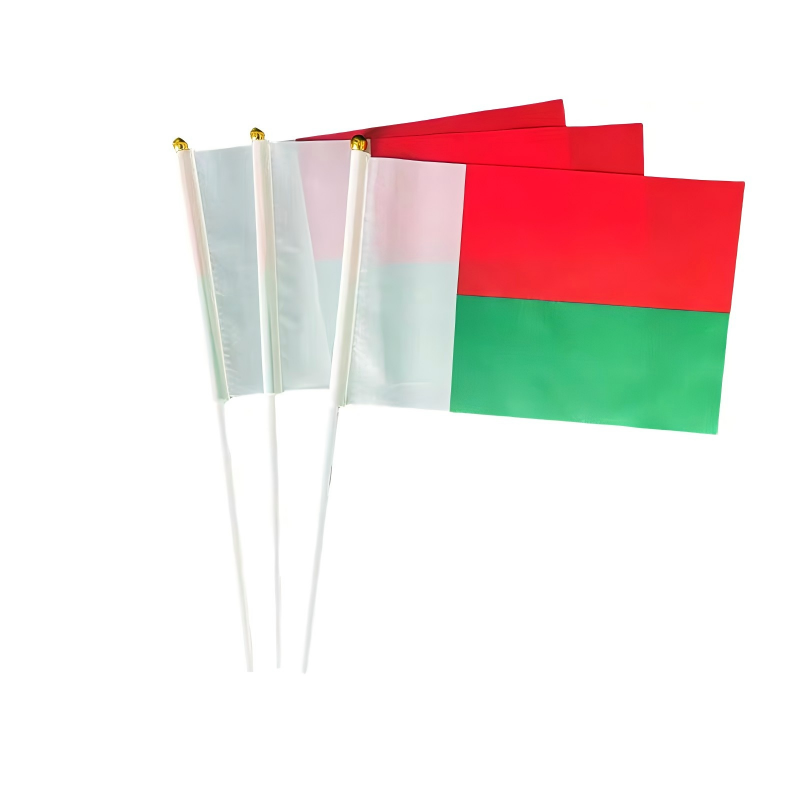 Hand Waving Flag